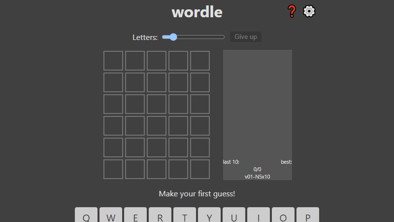 Wordle gameplay